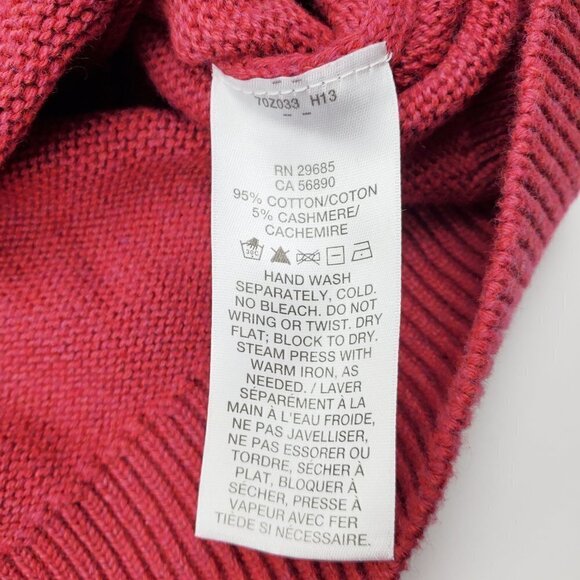 Pendleton Cotton Cashmere Sweater Pullover Long Sleeve Men's Medium - Picture 7 of 9